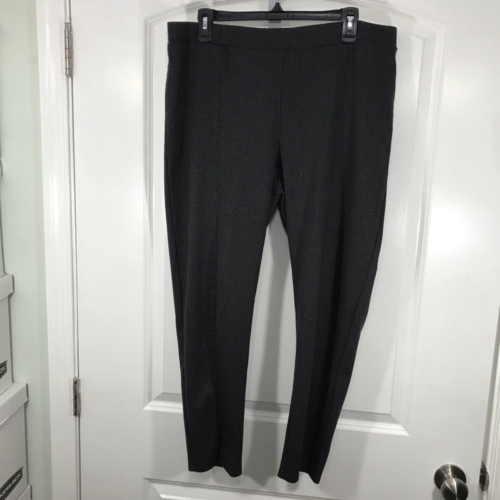 89th Madison Classic Black Women's Stretch Pants Size XL CB-117